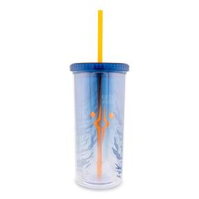 Star Wars Ahsoka Tano Carnival Cup With Lid and Straw | Holds 20 Ounces