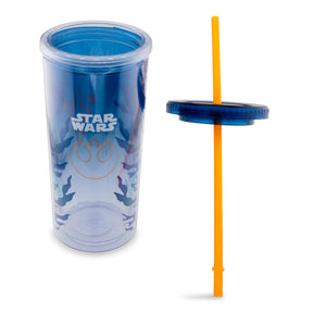 Star Wars Ahsoka Tano Carnival Cup With Lid and Straw | Holds 20 Ounces