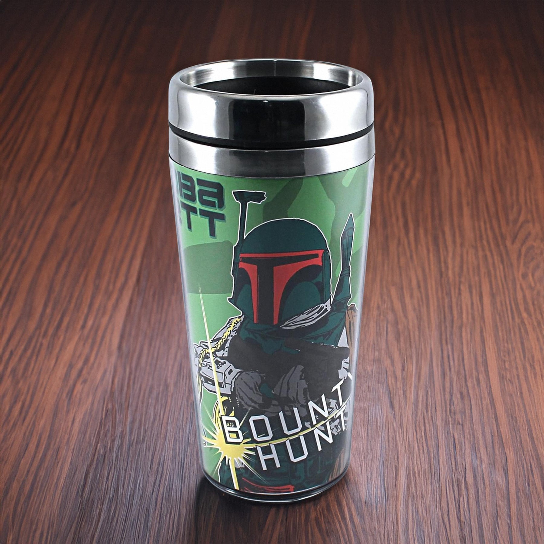 Star Wars Boba Fett 16oz Stainless Steel Travel Mug