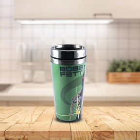 Star Wars Boba Fett 16oz Stainless Steel Travel Mug