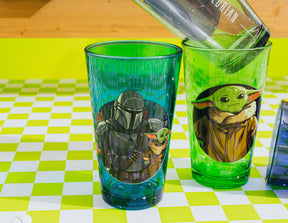 Star Wars: The Mandalorian 16-Ounce Pint Glasses | Set of 4