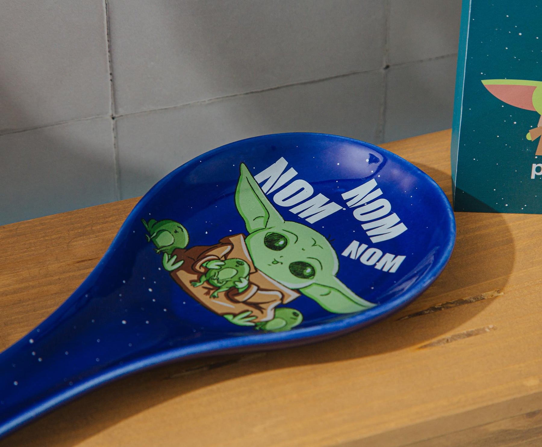 Star Wars: The Mandalorian Grogu "Nom Nom Nom" Ceramic Spoon Rest