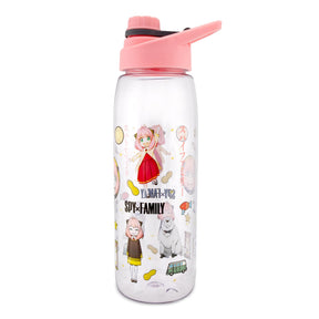 Spy x Family Anya Icons Water Bottle With Screw-Top Lid | Holds 28 Ounces