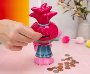 Trolls Poppy Sculpted Ceramic Money Bank | 6 Inches Tall