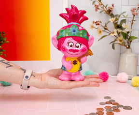 Trolls Poppy Sculpted Ceramic Money Bank | 6 Inches Tall