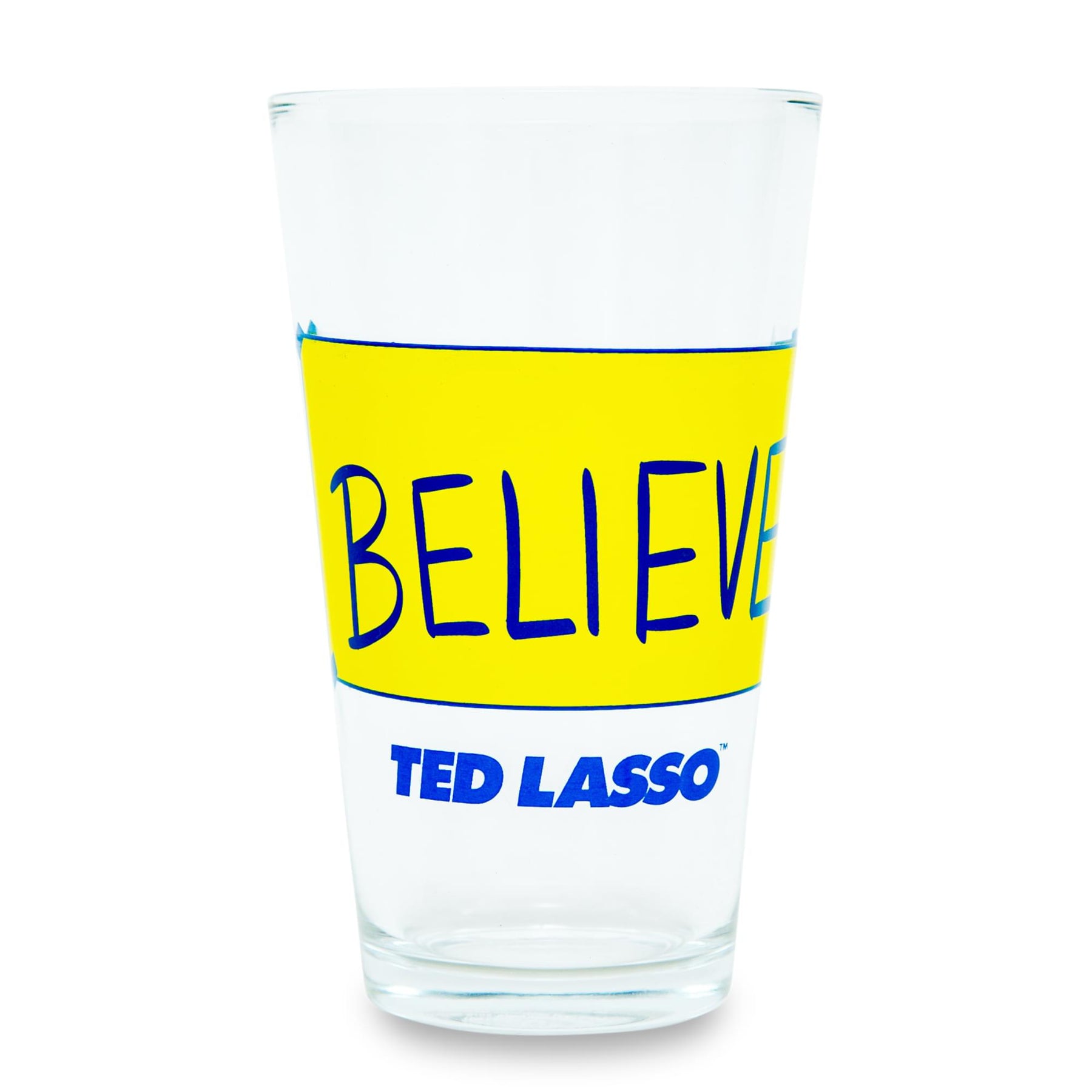 Ted Lasso "Believe" Pint Glass | Holds 16 Ounces