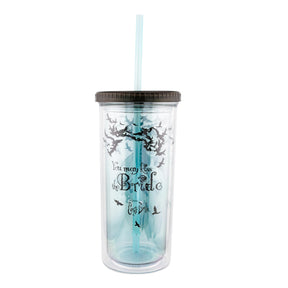 Tim Burton's Corpse Bride Emily 20-Ounce Carnival Cup With Lid and Straw