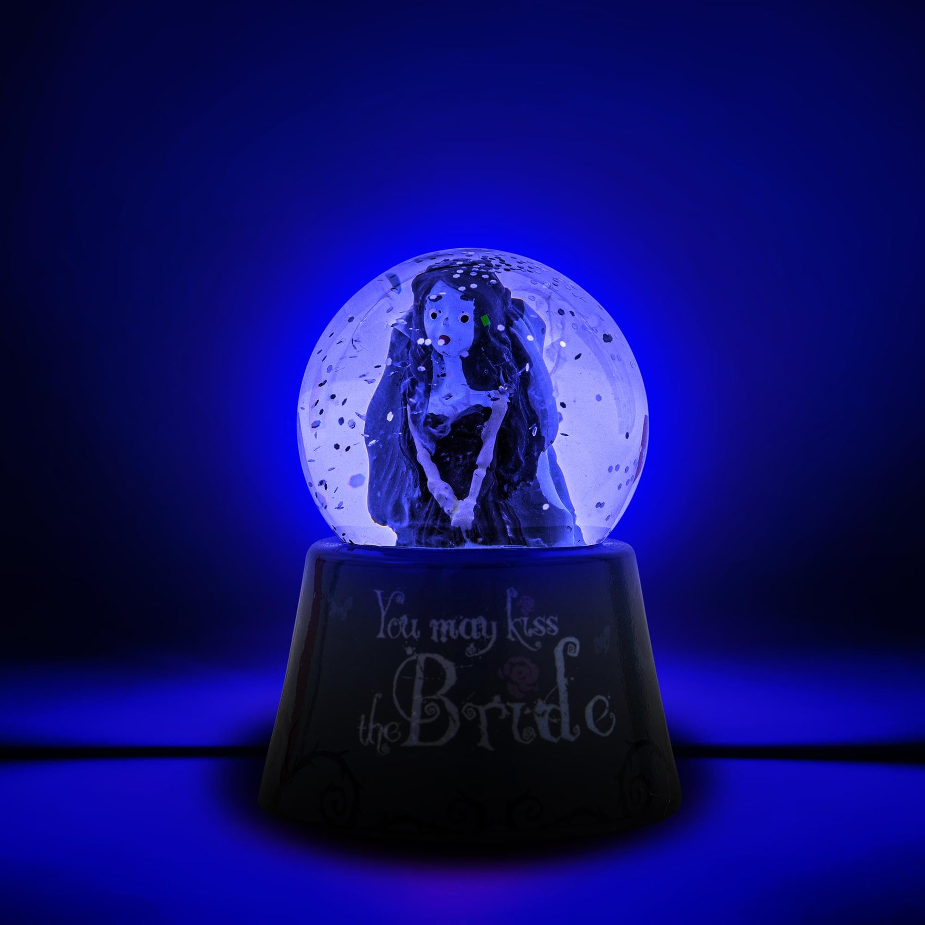 Tim Burton's Corpse Bride Emily Light-Up Mini Snow Globe | 3 Inches Tall