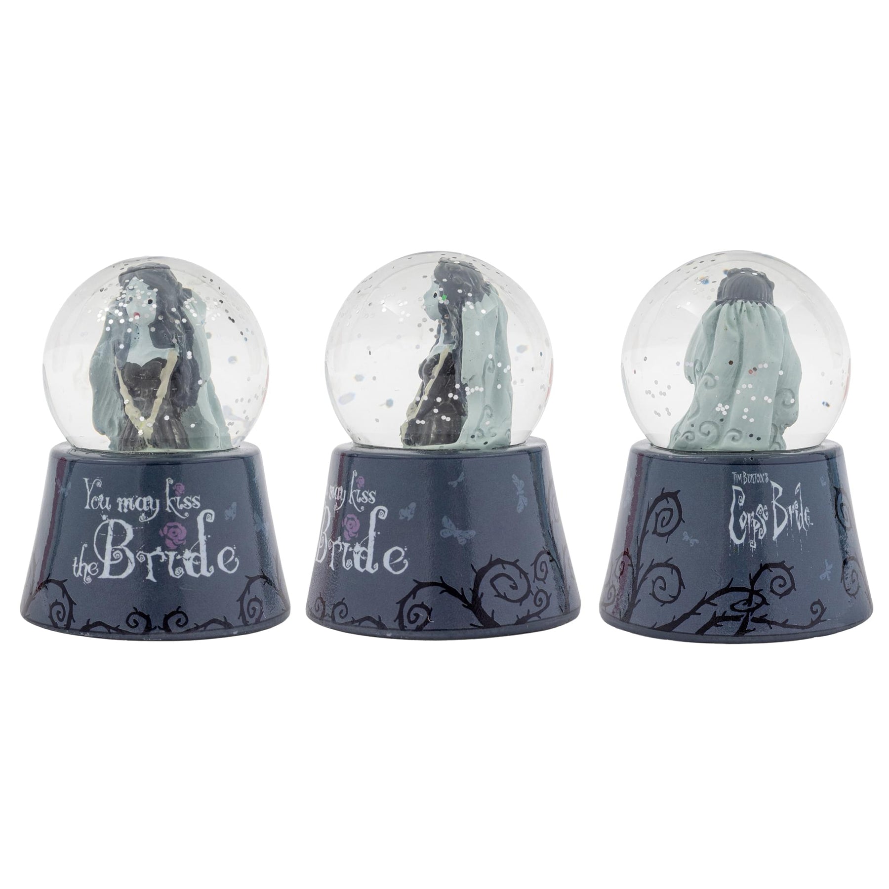 Tim Burton's Corpse Bride Emily Light-Up Mini Snow Globe | 3 Inches Tall