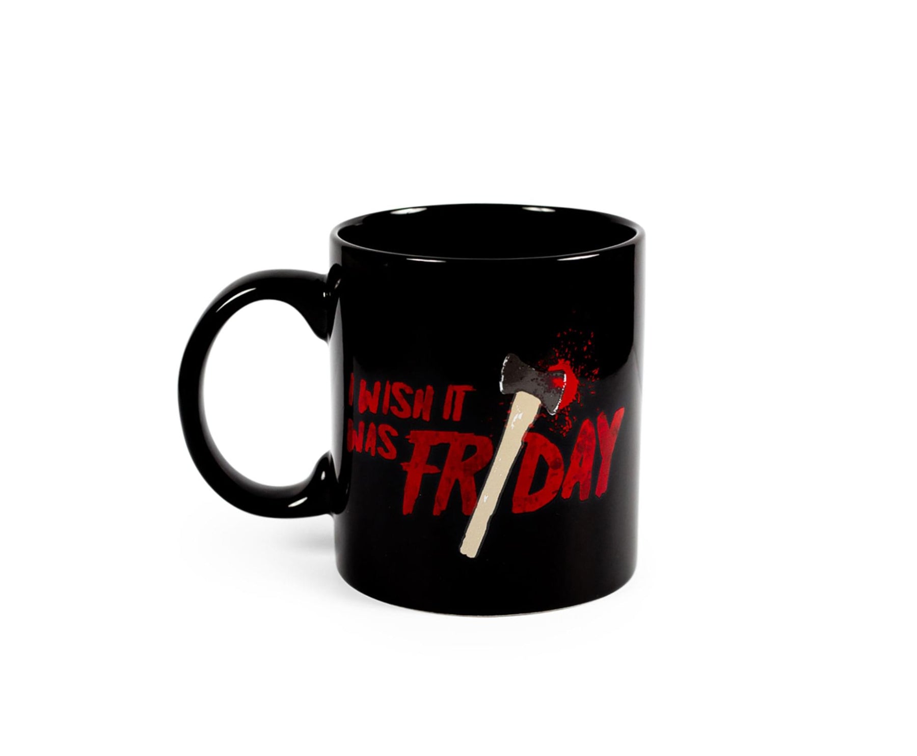 Friday The 13th "I Wish It Was Friday" Ceramic Mug | Holds 20 Ounces