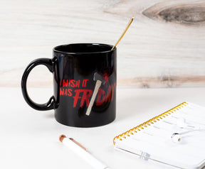 Friday The 13th "I Wish It Was Friday" Ceramic Mug | Holds 20 Ounces