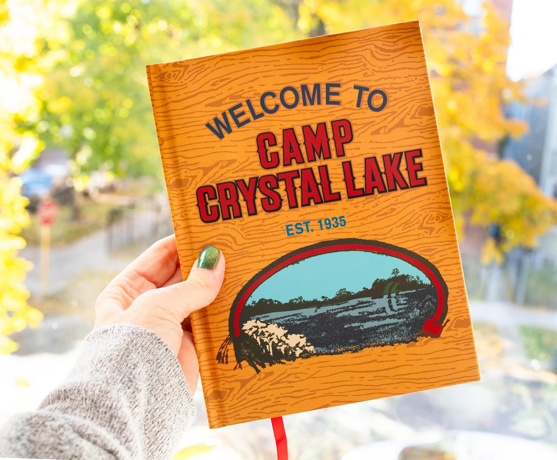 Friday The 13th "Welcome To Camp Crystal Lake" Hardcover Journal Notebook