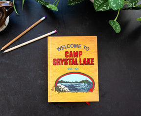 Friday The 13th "Welcome To Camp Crystal Lake" Hardcover Journal Notebook