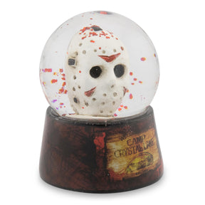 Friday The 13th Jason Voorhees Camp Crystal Lake Mini Snow Globe | 2 Inches Tall