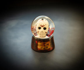 Friday The 13th Jason Voorhees Camp Crystal Lake Mini Snow Globe | 2 Inches Tall