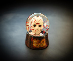 Friday The 13th Jason Voorhees Camp Crystal Lake Mini Snow Globe | 2 Inches Tall