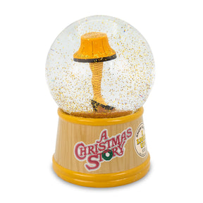 A Christmas Story Leg Lamp Light-Up Collectible Snow Globe | 6 Inches Tall