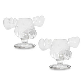 National Lampoon's Christmas Vacation Moose Head Shot Glasses | Set of 2