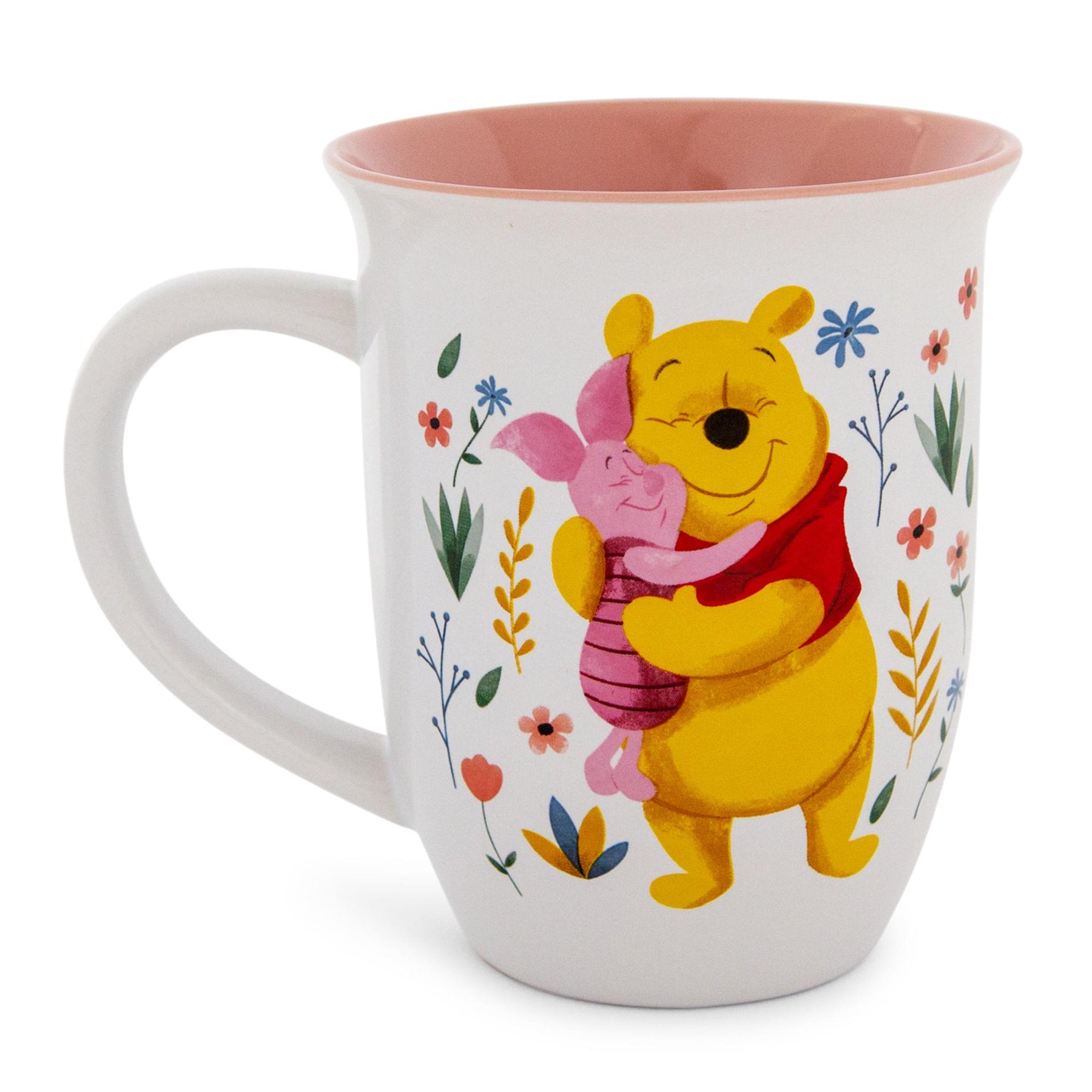 Disney Winnie the Pooh and Piglet "Home Is With You" Wide Rim Ceramic Mug