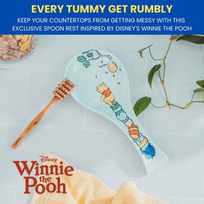 Disney Winnie The Pooh Hunny Pots Ceramic Spoon Rest Holder