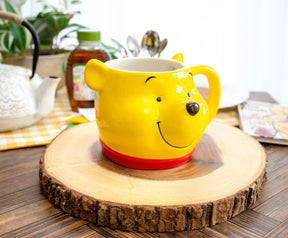 Disney Winnie the Pooh 3D Sculpted Ceramic Mug | Holds 20 Ounces