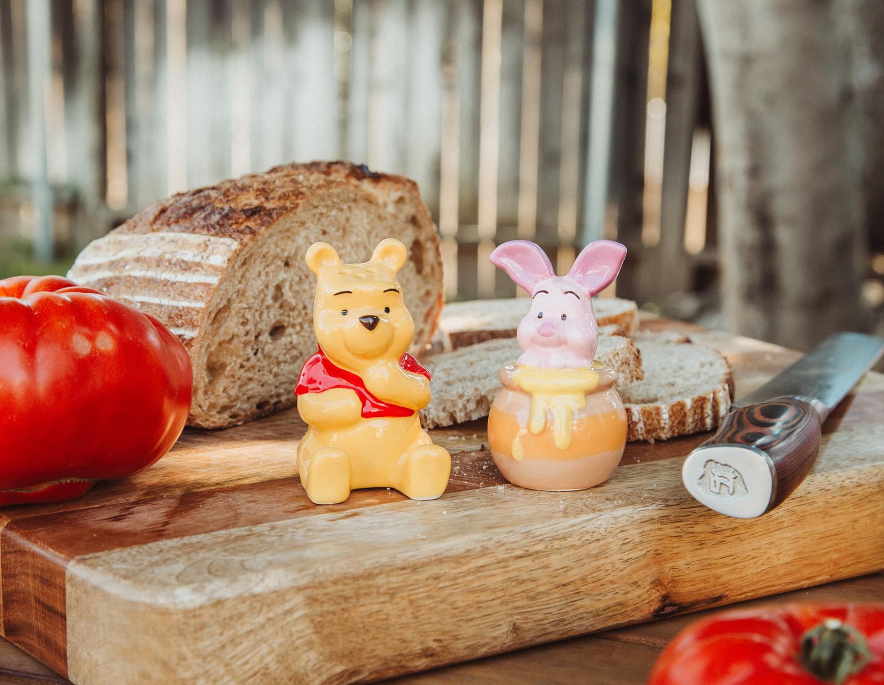 Disney Winnie The Pooh And Piglet Salt and Pepper Shakers | Set of 2