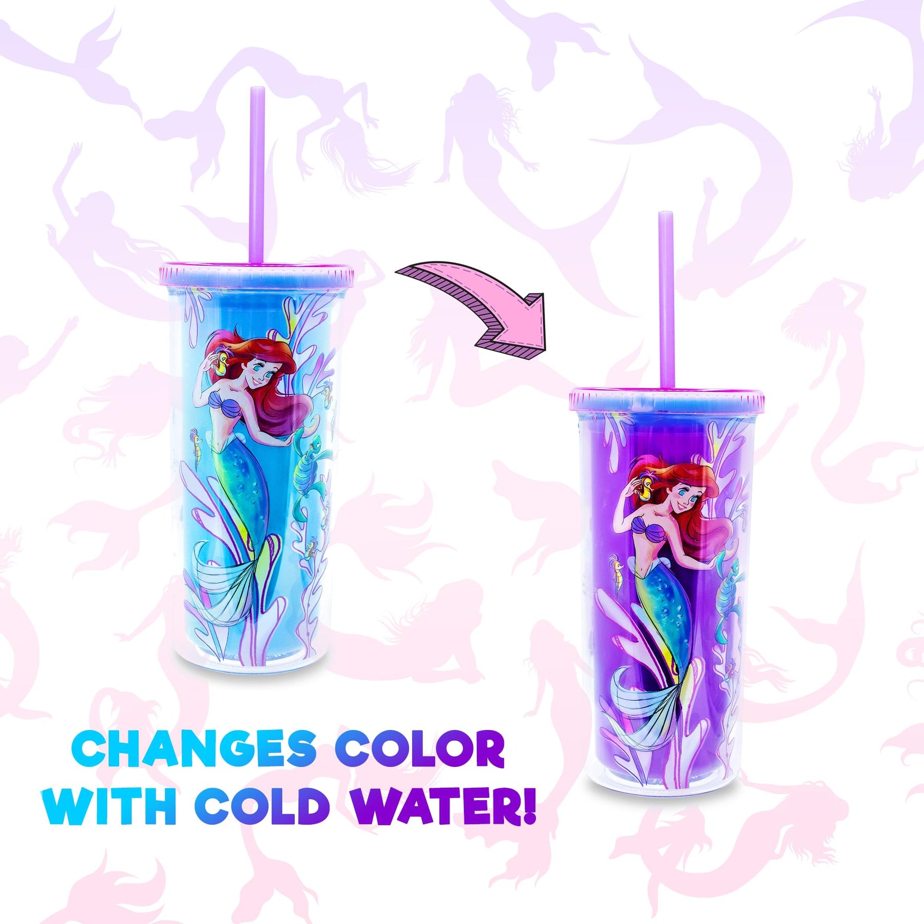 Corkcicle | Disney Princess Cold Cup | 24oz | Ariel