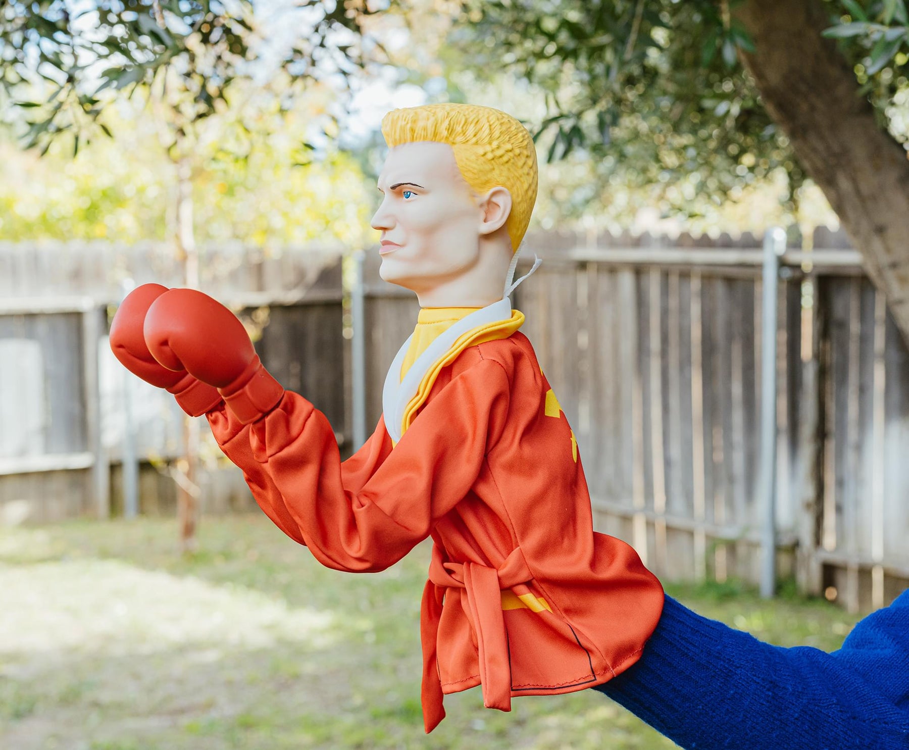 Rocky Reachers Ivan Drago 13-Inch Boxing Puppet | Toynk Exclusive