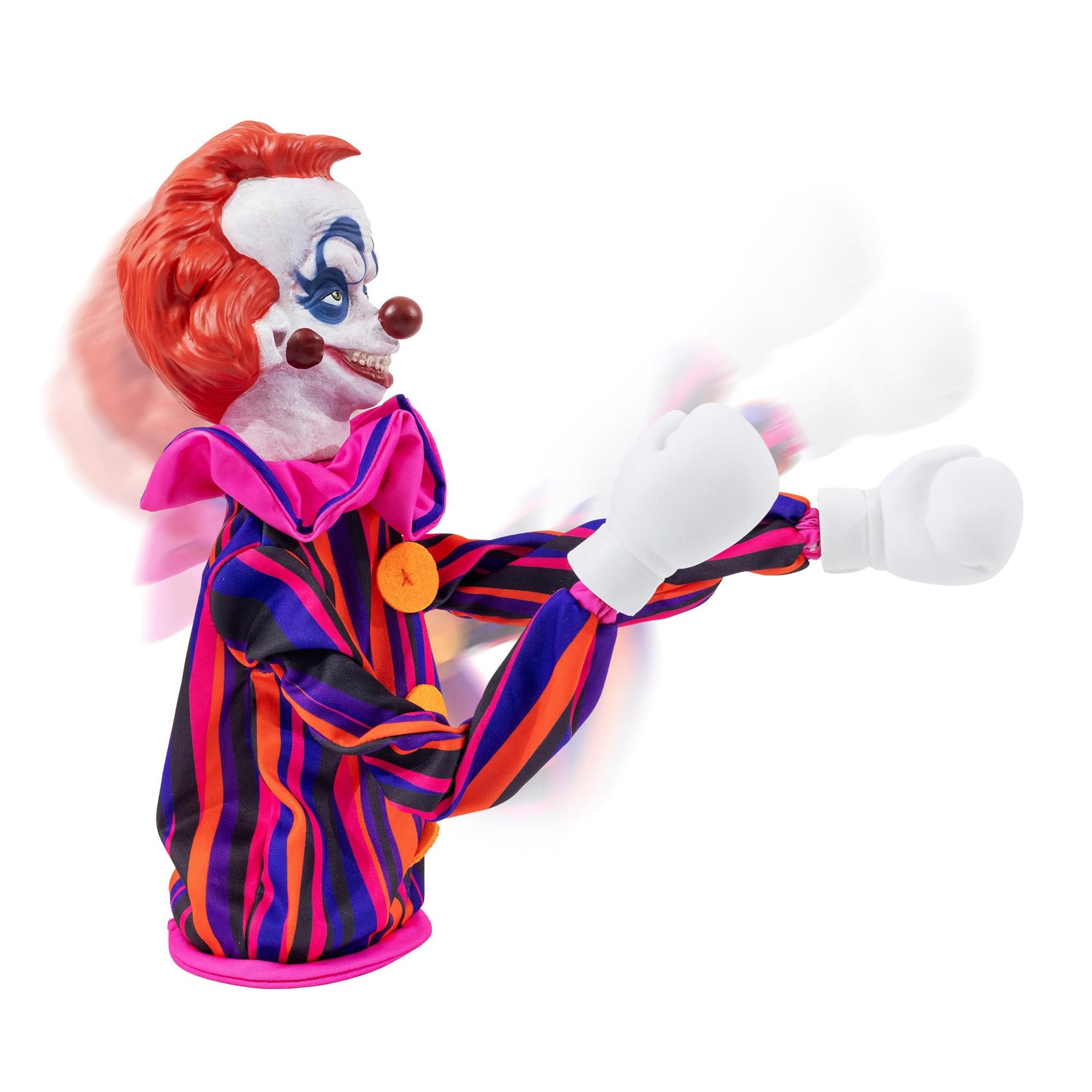 Horror Reachers Killer Klowns Rudy 13-Inch Boxing Puppet | Toynk Exclusive