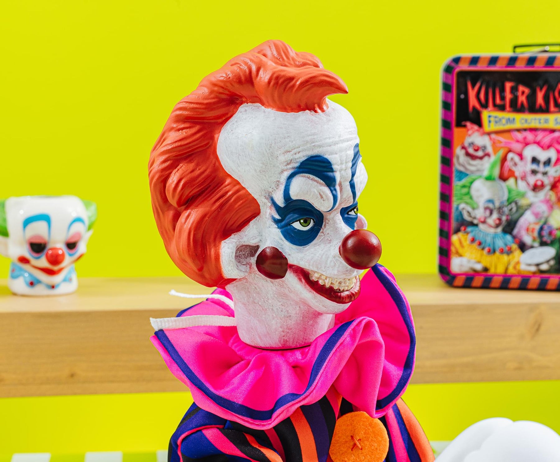 Horror Reachers Killer Klowns Rudy 13-Inch Boxing Puppet | Toynk Exclusive