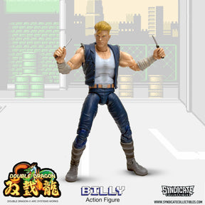 Double Dragon Billy Lee 7-Inch Deluxe Action Figure