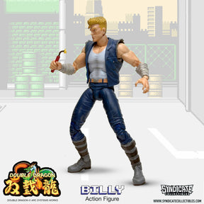 Double Dragon Billy Lee 7-Inch Deluxe Action Figure