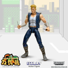 Double Dragon Billy Lee 7-Inch Deluxe Action Figure