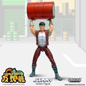 Double Dragon Jimmy Lee 7-Inch Deluxe Action Figure