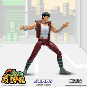 Double Dragon Jimmy Lee 7-Inch Deluxe Action Figure