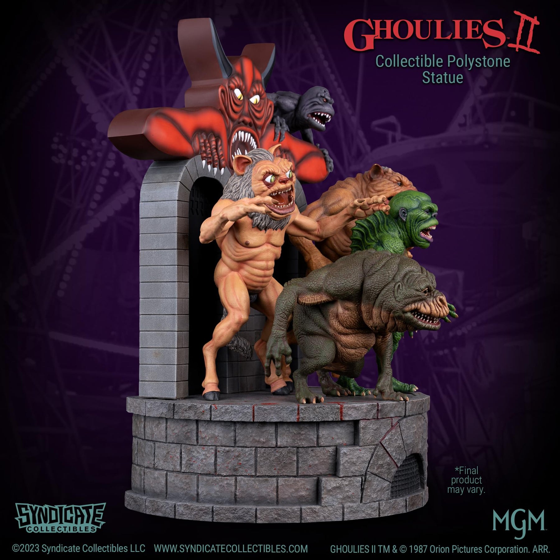 Ghoulies II 1:4 Scale Polystone Diorama Statue