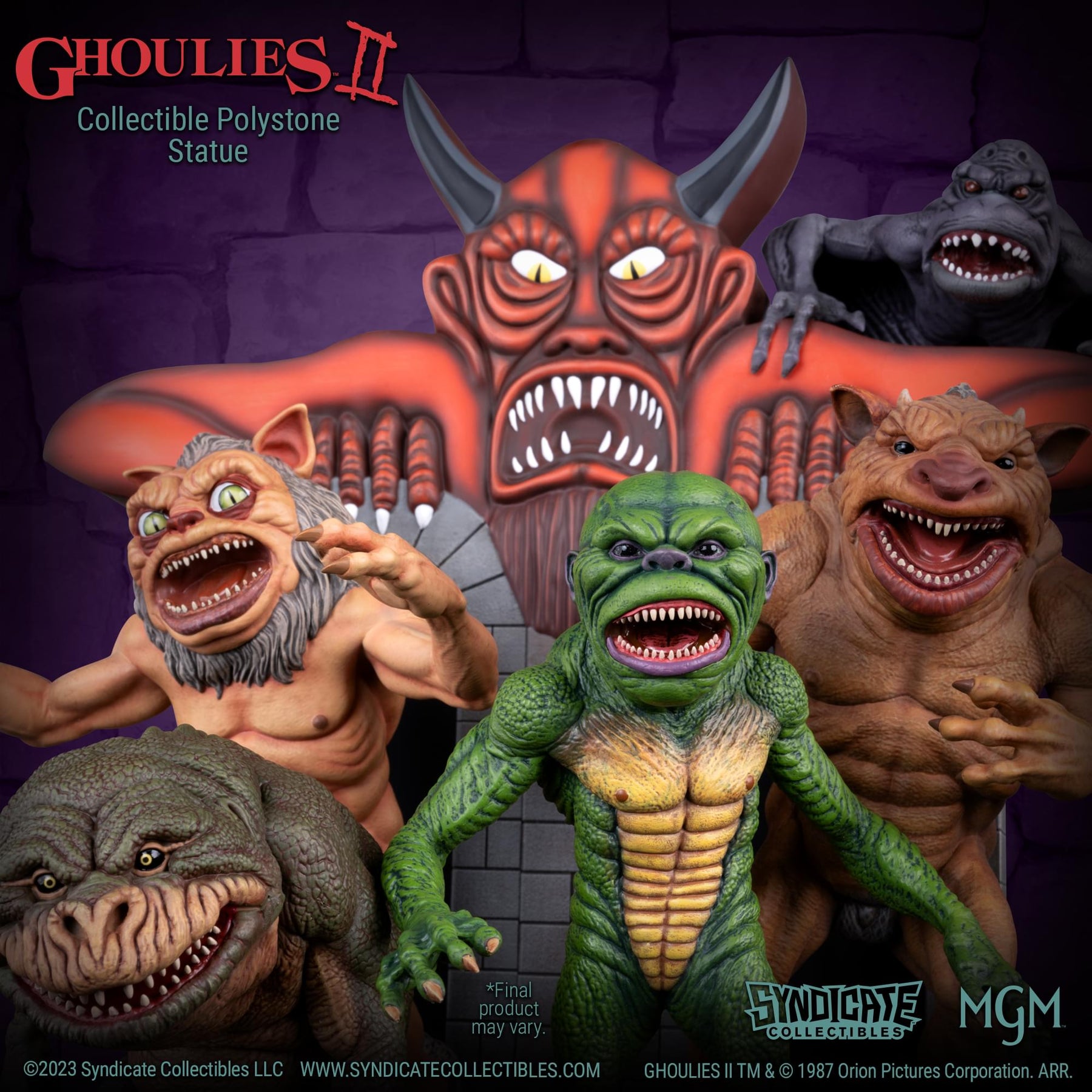 Ghoulies II 1:4 Scale Polystone Diorama Statue