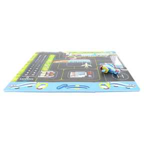 Sunta Play Mat DIY Airport and Plane | 9 Piece Set