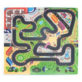 Sunta Play Mat DIY Race Track and Car | 9 Piece Set