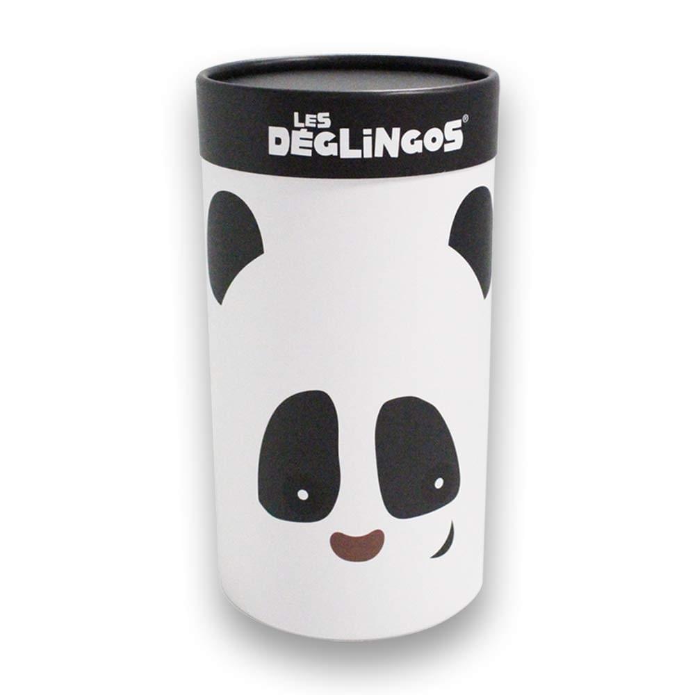 Les Deglingos Big Simply Plush Animal In Tube | Rototos the Panda