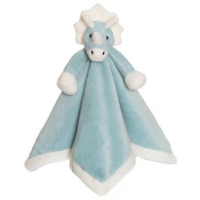 Teddykompaniet Plush Baby Blanket | Blue Dino