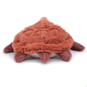 Les Deglingos Plush Animal | Terracota Turtle Mom with Baby