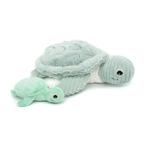 Les Delingos Ptipotos Mom and Baby Sea Turtle Plush | Mint