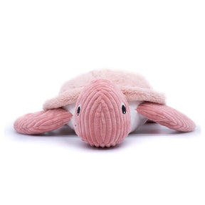 Les Deglingos Large Plush Animal | Pink Turtle