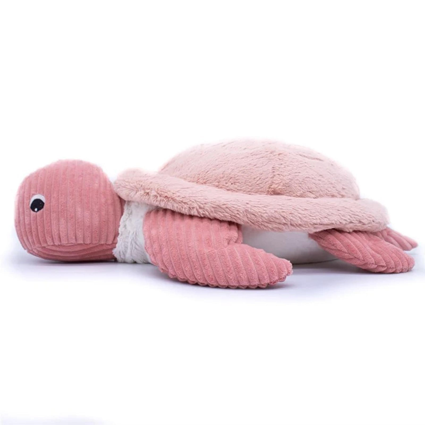 Les Deglingos Large Plush Animal | Pink Turtle