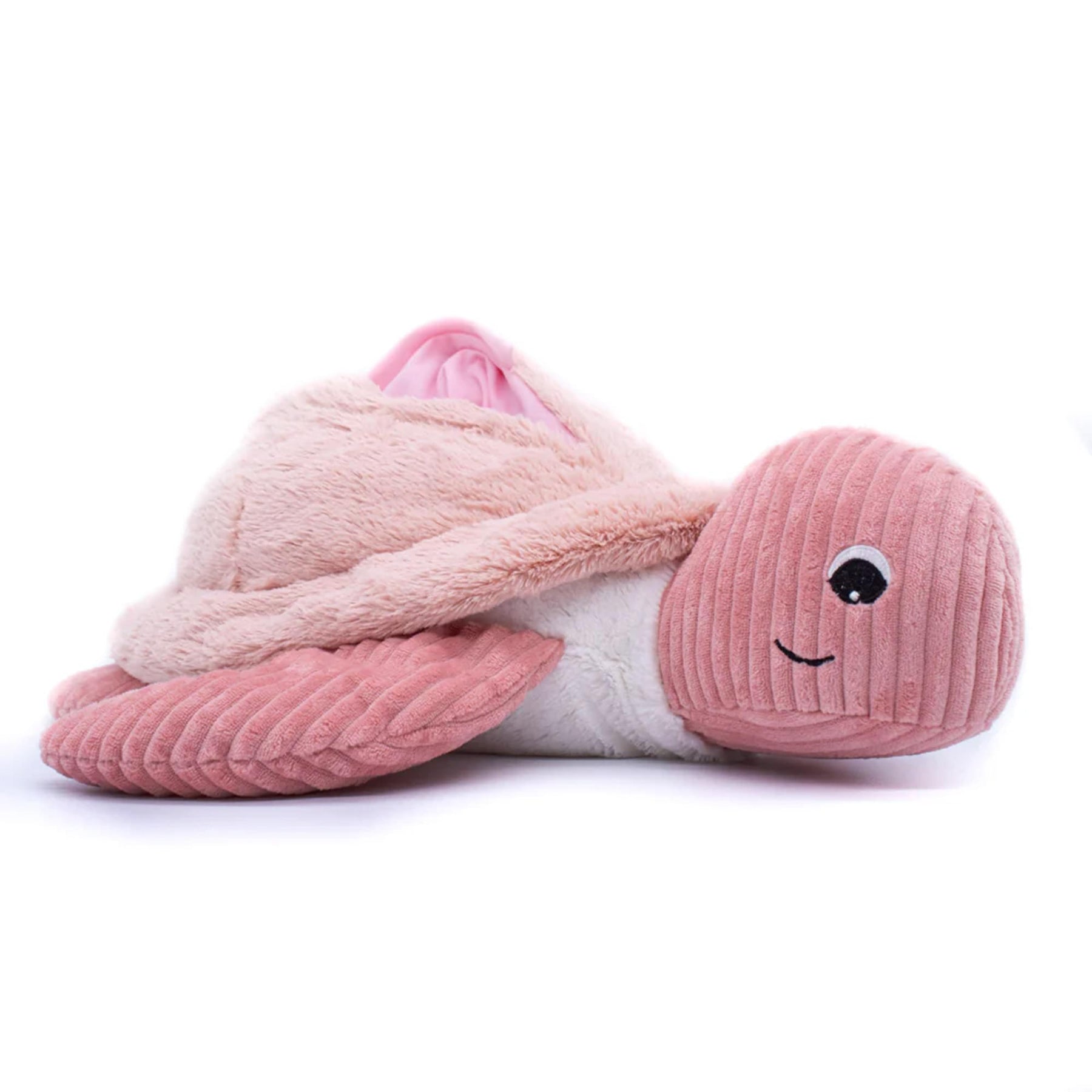 Les Deglingos Large Plush Animal | Pink Turtle