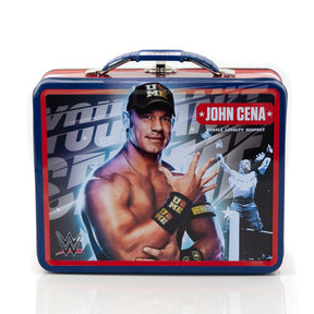 WWE Tin Lunch Box Featuring Superstar Wrestler John Cena