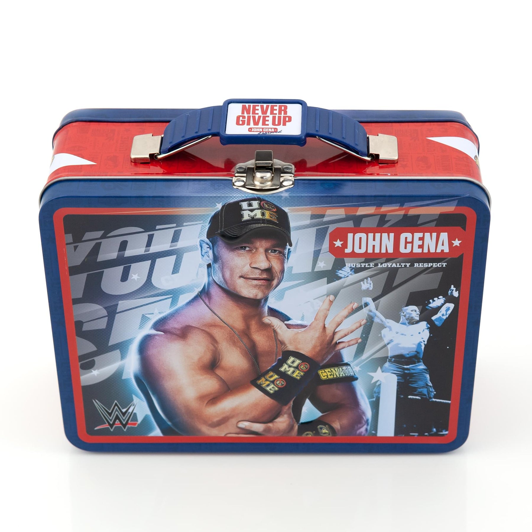 WWE Tin Lunch Box Featuring Superstar Wrestler John Cena