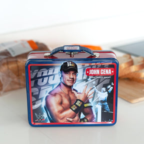 WWE Tin Lunch Box Featuring Superstar Wrestler John Cena