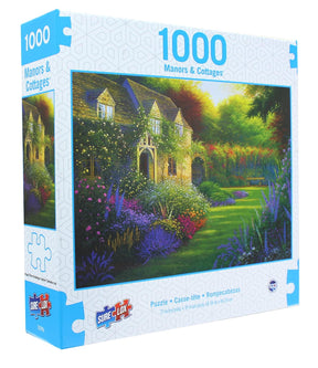 Manors & Cottages 1000 Piece Jigsaw Puzzle | The Cottage Garden